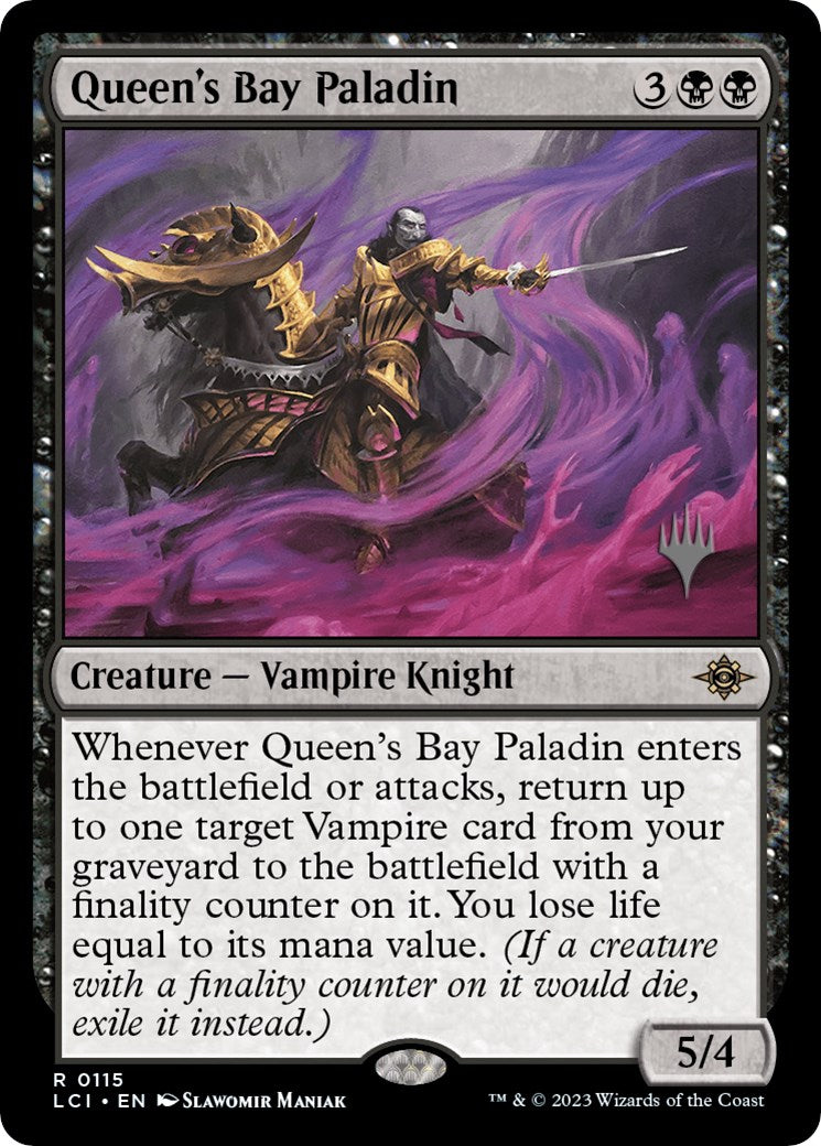Queen's Bay Paladin (Promo Pack) [The Lost Caverns of Ixalan Promos] Foil