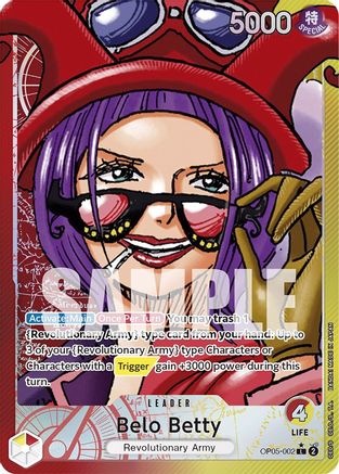 Belo Betty (002) (Alternate Art) (OP05-002) - [Awakening of the New Era] Foil