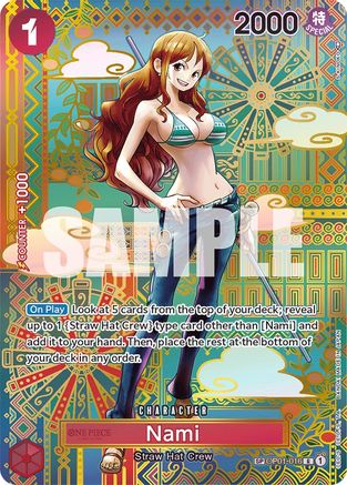 Nami (SP) (OP01-016) - [Awakening of the New Era] Foil