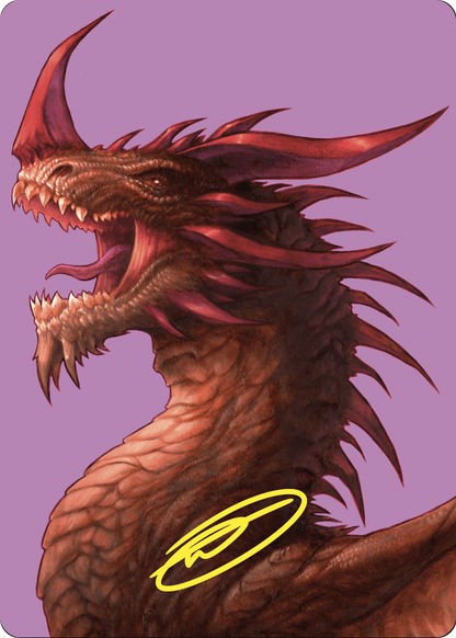 The Ur-Dragon // The Ur-Dragon  [Commander Masters Art Series] (Borderless) Foil