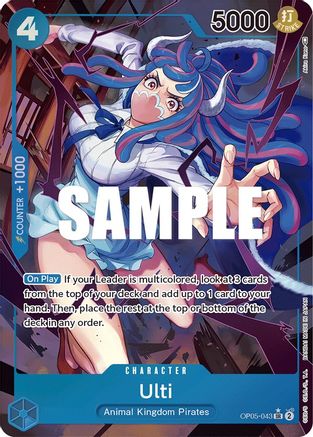 Ulti (Alternate Art) (OP05-043) - [Awakening of the New Era] Foil