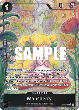 Mansherry (Alternate Art) (OP05-088) - [Awakening of the New Era] Foil
