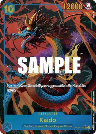 Kaido (118) (Alternate Art) (OP05-118) - [Awakening of the New Era] Foil