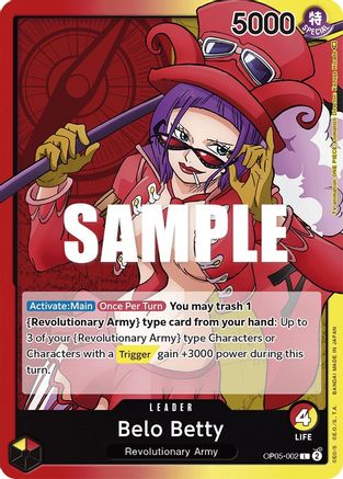 Belo Betty (002) (OP05-002) - [Awakening of the New Era]