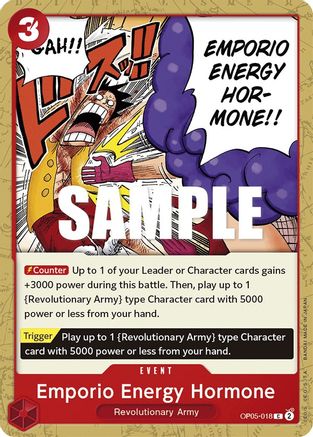 Emporio Energy Hormone (OP05-018) - [Awakening of the New Era]