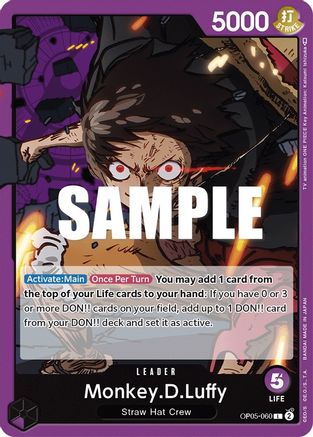 Monkey.D.Luffy (060) (OP05-060) - [Awakening of the New Era]