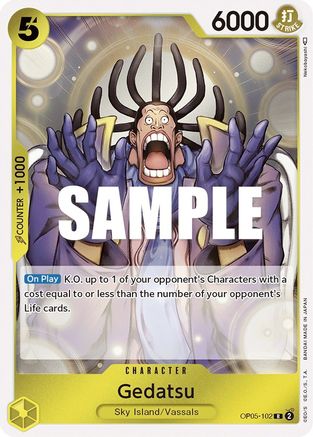 Gedatsu (OP05-102) - [Awakening of the New Era] Foil