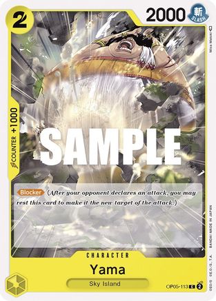 Yama (OP05-113) - [Awakening of the New Era]
