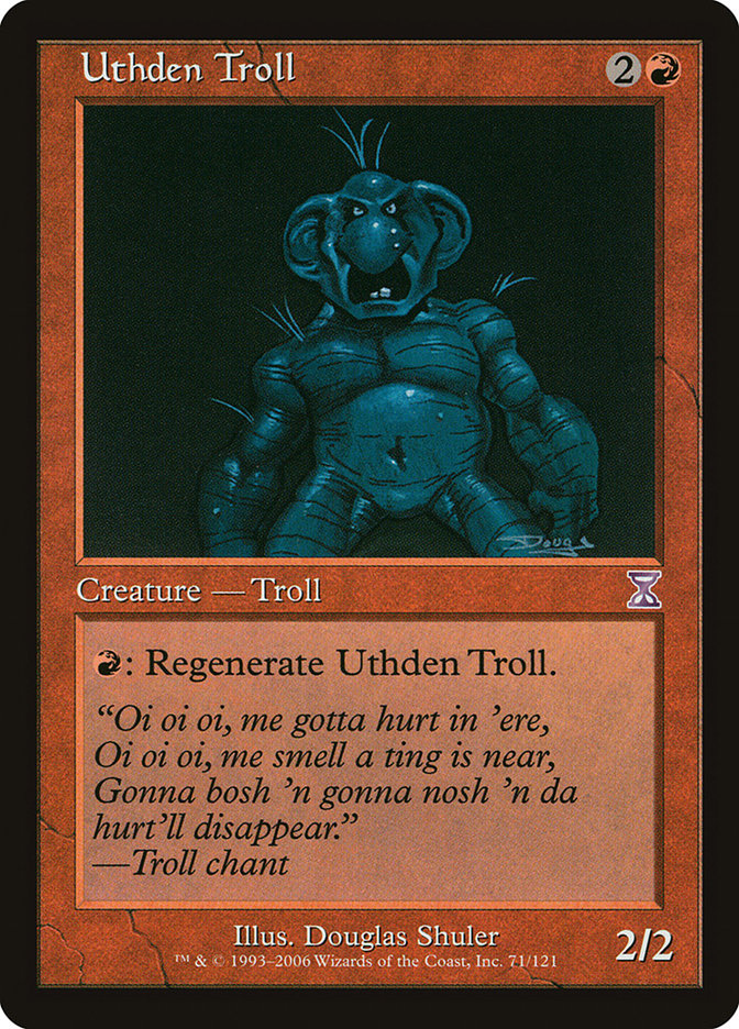 Uthden Troll [Time Spiral Timeshifted] Foil