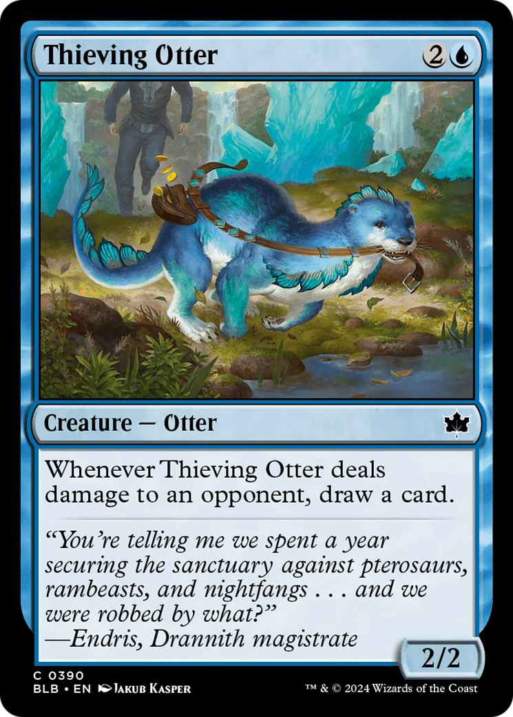 Thieving Otter [Bloomburrow] Foil