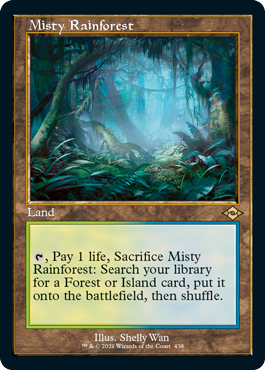 Misty Rainforest (Retro) [Modern Horizons 2] Foil