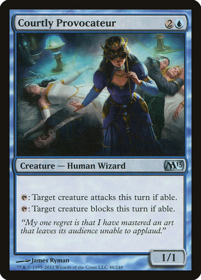 Courtly Provocateur [Magic 2013] Foil