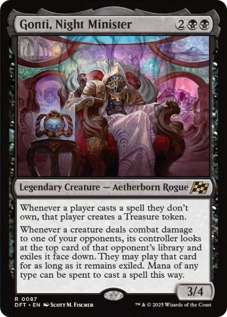 Gonti, Night Minister [Aetherdrift] Foil