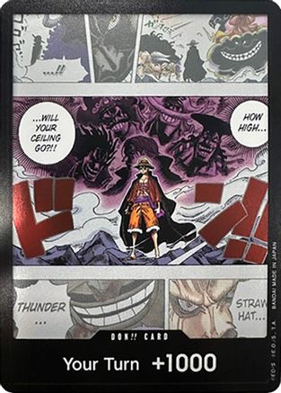 DON!! Card (Manga) (Double Pack Set Volume 2) - [Awakening of the New Era] Foil