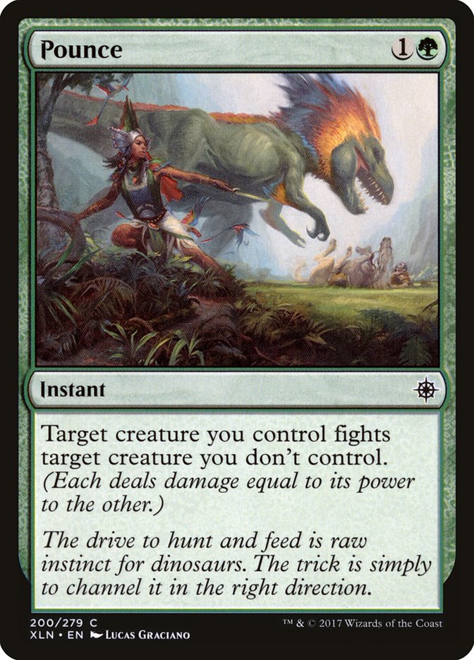 Pounce [Ixalan] Foil