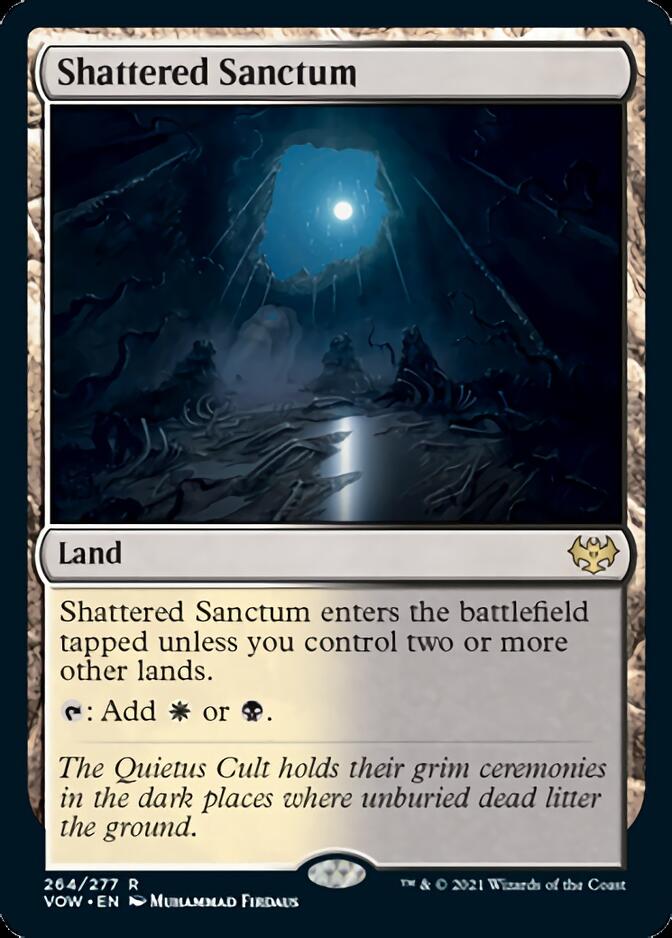 Shattered Sanctum [Innistrad: Crimson Vow] Foil