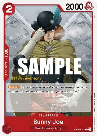 Bunny Joe (OP05-013) - [Awakening of the New Era: 1st Anniversary Tournament Cards]