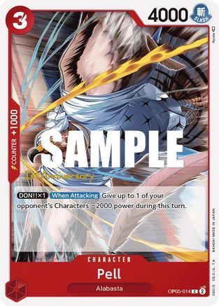 Pell (OP05-014) - [Awakening of the New Era: 1st Anniversary Tournament Cards]
