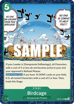 Birdcage (OP05-040) - [Awakening of the New Era: 1st Anniversary Tournament Cards]