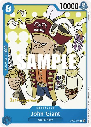 John Giant (OP05-044) - [Awakening of the New Era: 1st Anniversary Tournament Cards]