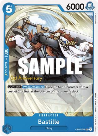 Bastille (OP05-048) - [Awakening of the New Era: 1st Anniversary Tournament Cards]
