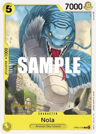 Nola (OP05-108) - [Awakening of the New Era: 1st Anniversary Tournament Cards]