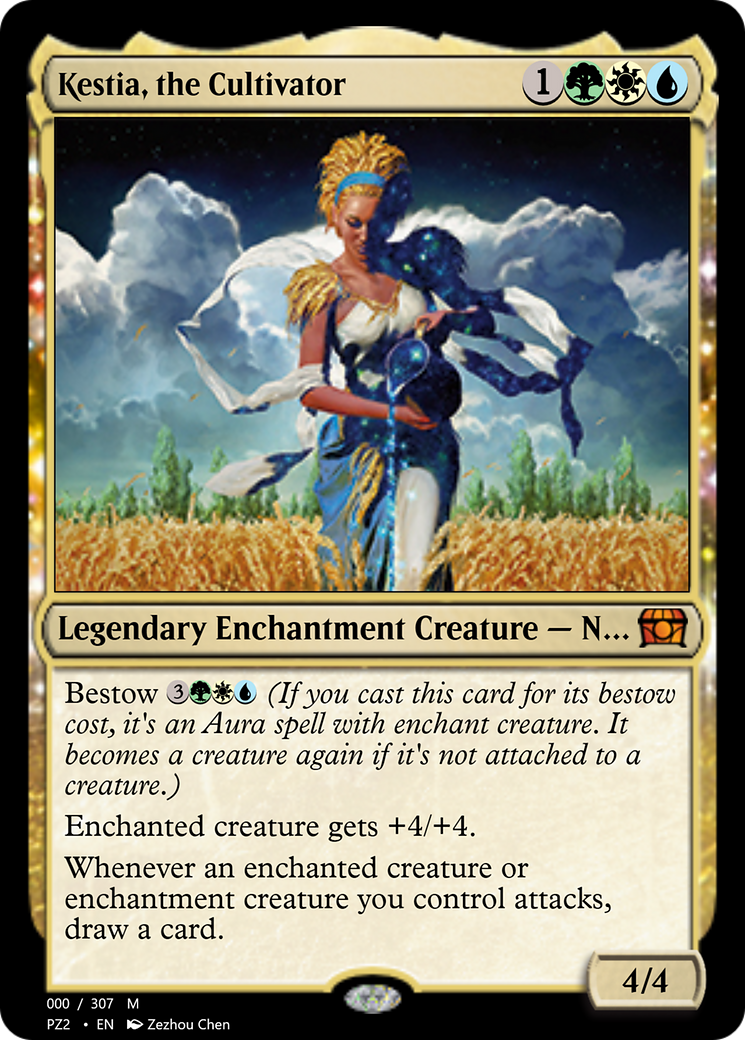 Kestia, the Cultivator  [Treasure Chest]: (enchantment) Foil