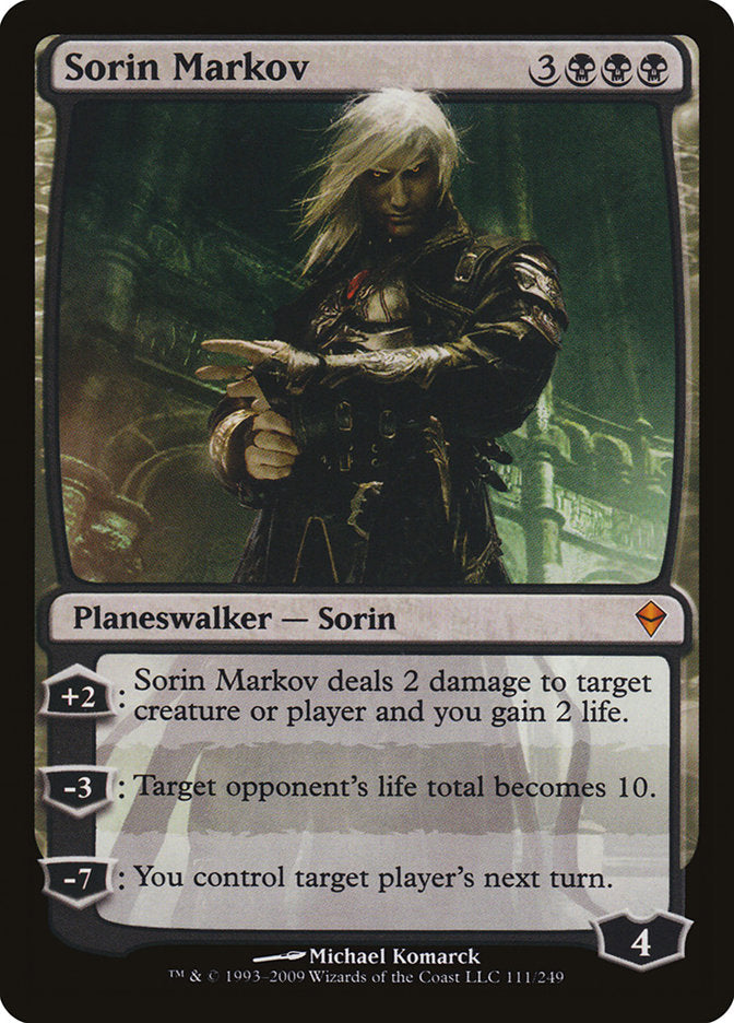 Sorin Markov [Zendikar] Foil