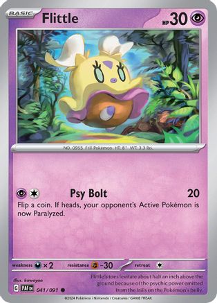 Flittle (041/091) [Scarlet & Violet: Paldean Fates] Reverse Holofoil
