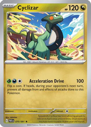 Cyclizar (070/091) [Scarlet & Violet: Paldean Fates] Reverse Holofoil