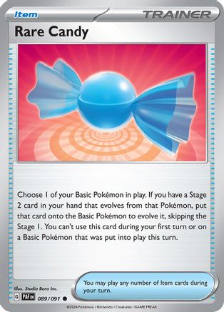 Rare Candy (089/091) [Scarlet & Violet: Paldean Fates] Reverse Holofoil