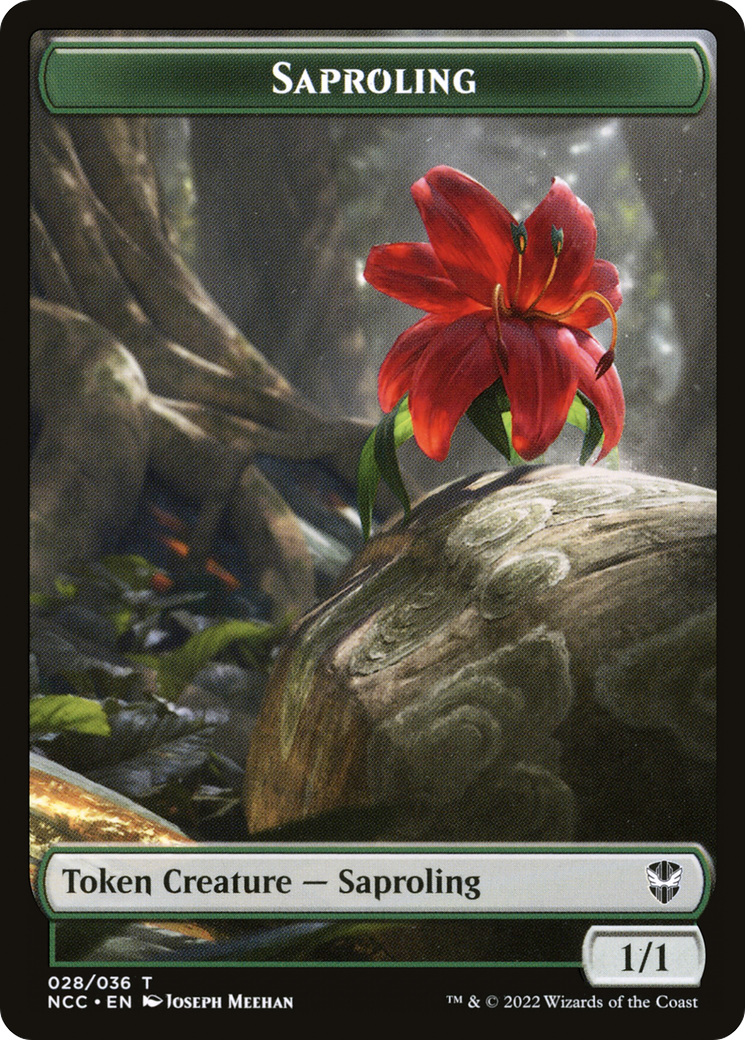 Saproling  [New Capenna Commander Tokens] Foil