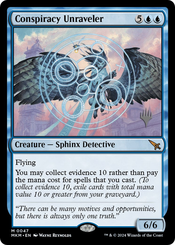 Conspiracy Unraveler (Promo Pack) [Murders at Karlov Manor Promos] Foil