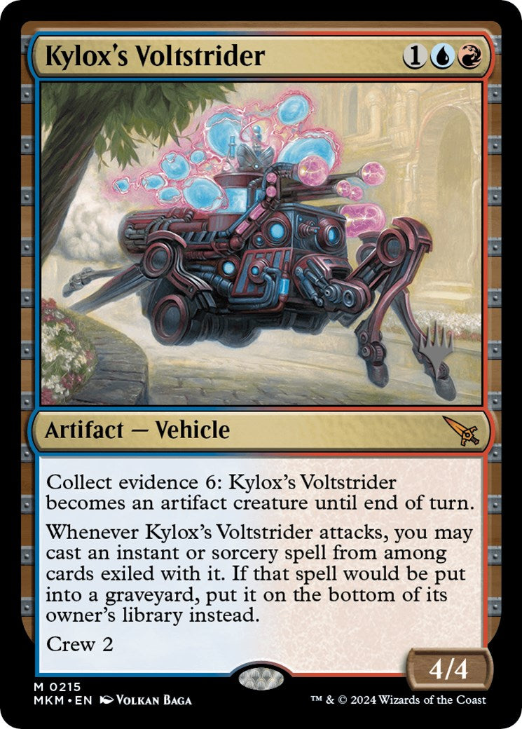 Kylox's Voltstrider (Promo Pack) [Murders at Karlov Manor Promos] Foil