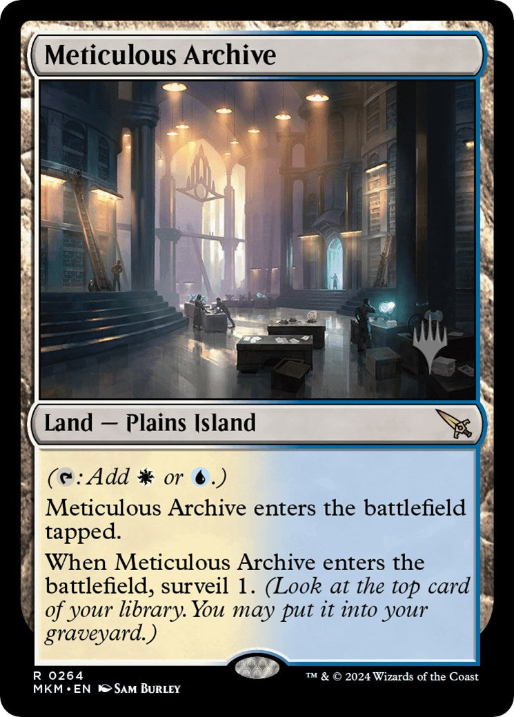 Meticulous Archive (Promo Pack) [Murders at Karlov Manor Promos] Foil