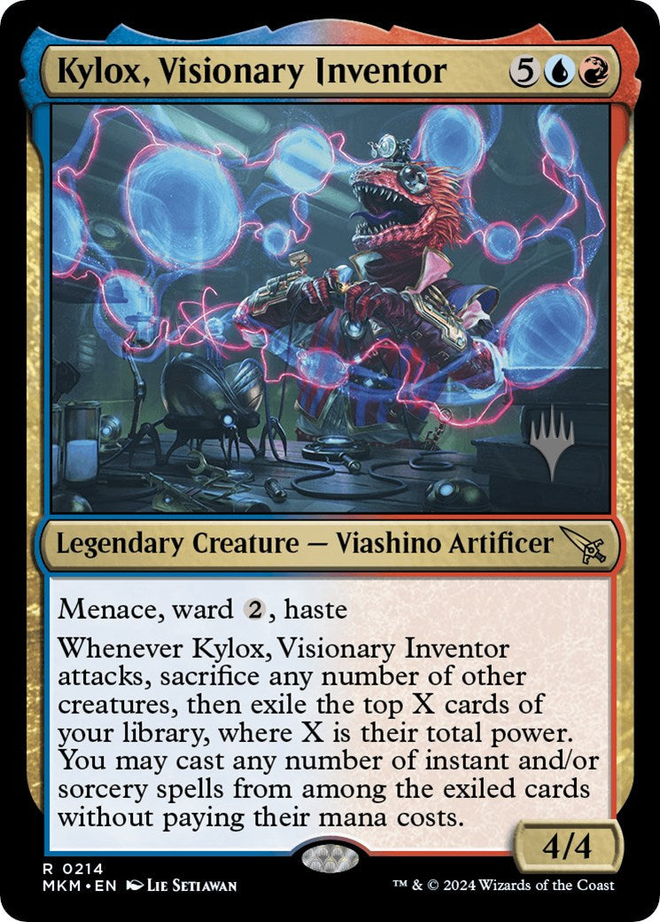 Kylox, Visionary Inventor (Promo Pack) [Murders at Karlov Manor Promos] Foil