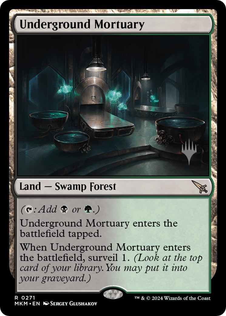 Underground Mortuary (Promo Pack) [Murders at Karlov Manor Promos] Foil