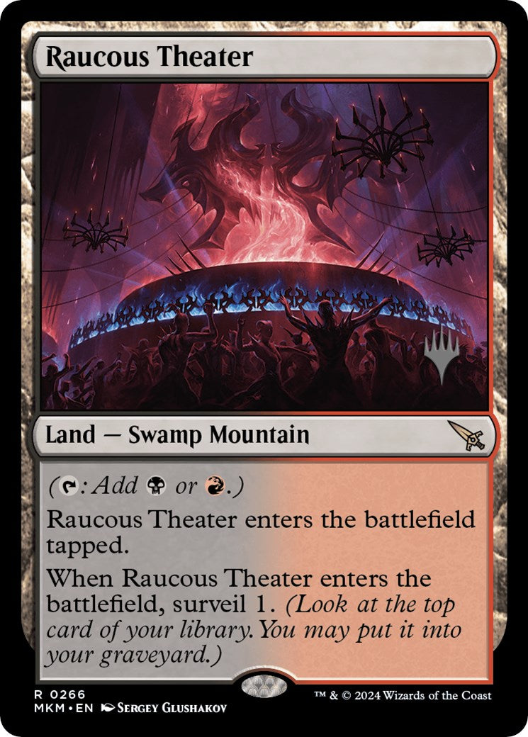 Raucous Theater (Promo Pack) [Murders at Karlov Manor Promos] Foil