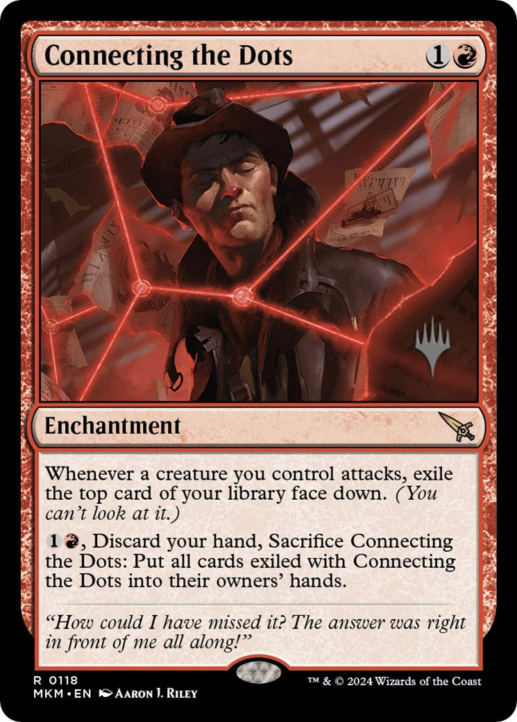 Connecting the Dots (Promo Pack) [Murders at Karlov Manor Promos] Foil