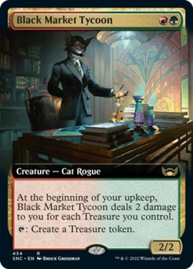 Black Market Tycoon (Extended Art) [Streets of New Capenna] Foil