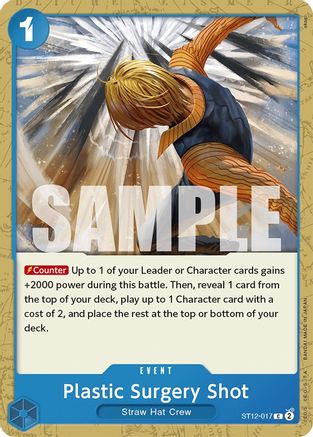 Plastic Surgery Shot (ST12-017) - [Starter Deck 12: Zoro and Sanji]
