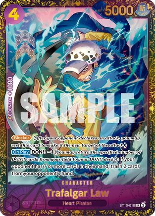 Trafalgar Law - ST10-010 (ST10-010) - [One Piece Promotion Cards] Foil