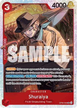 Shuraiya (OP06-009) - [Wings of the Captain] Foil