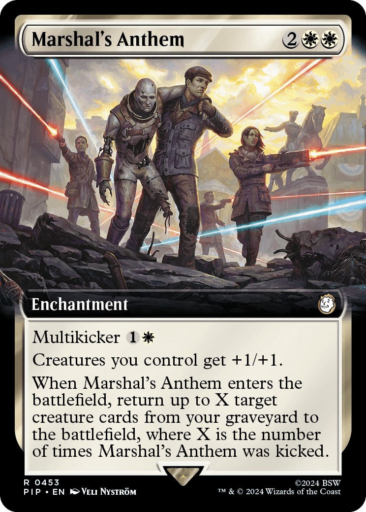 Marshal's Anthem (Extended Art) [Fallout] Foil