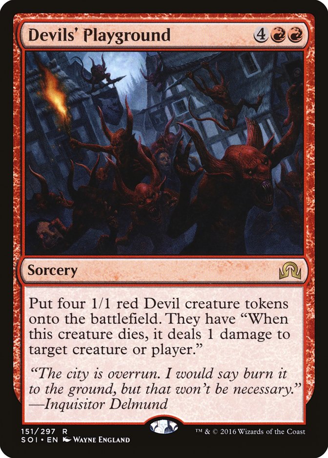 Devils' Playground [Shadows over Innistrad] Foil