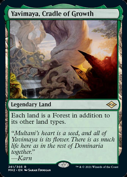Yavimaya, Cradle of Growth [Modern Horizons 2] Foil