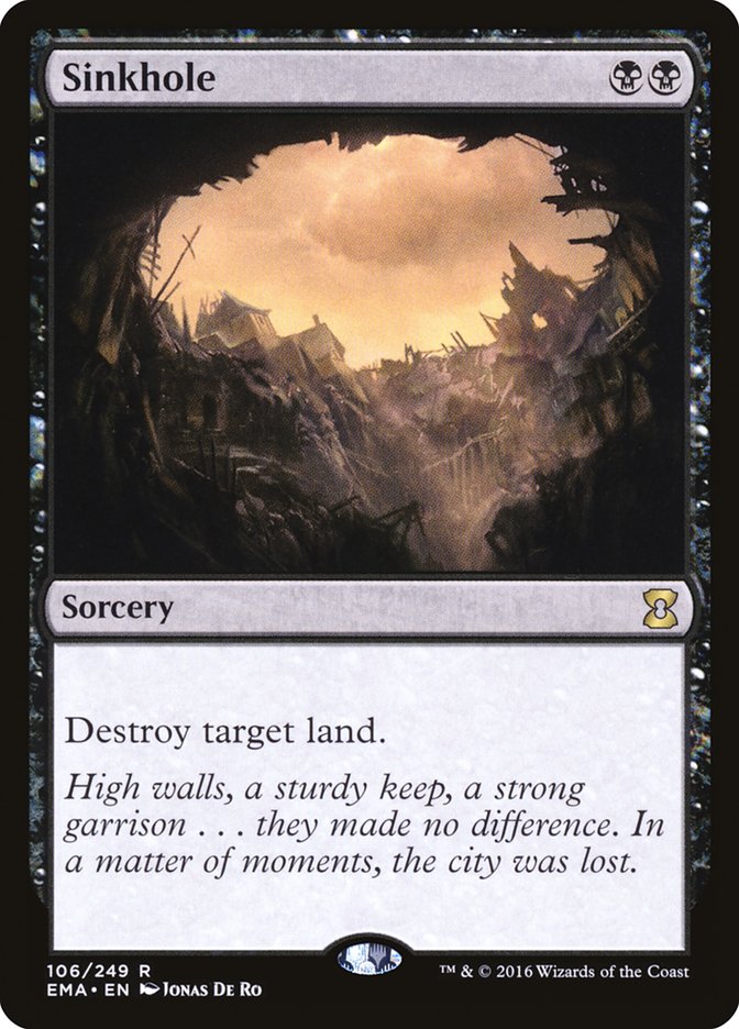 Sinkhole [Eternal Masters] Foil