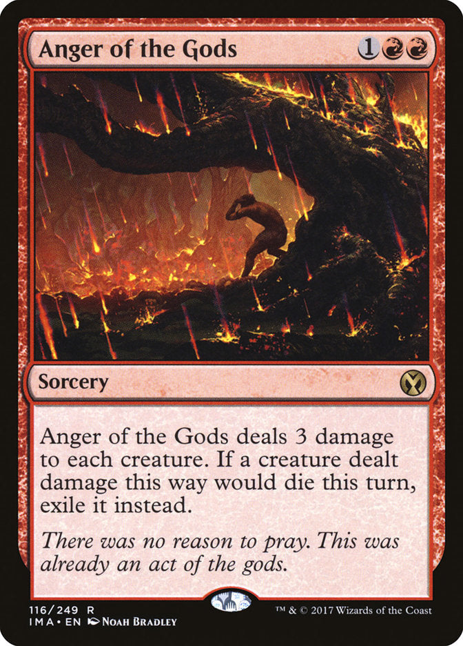 Anger of the Gods [Iconic Masters] Foil