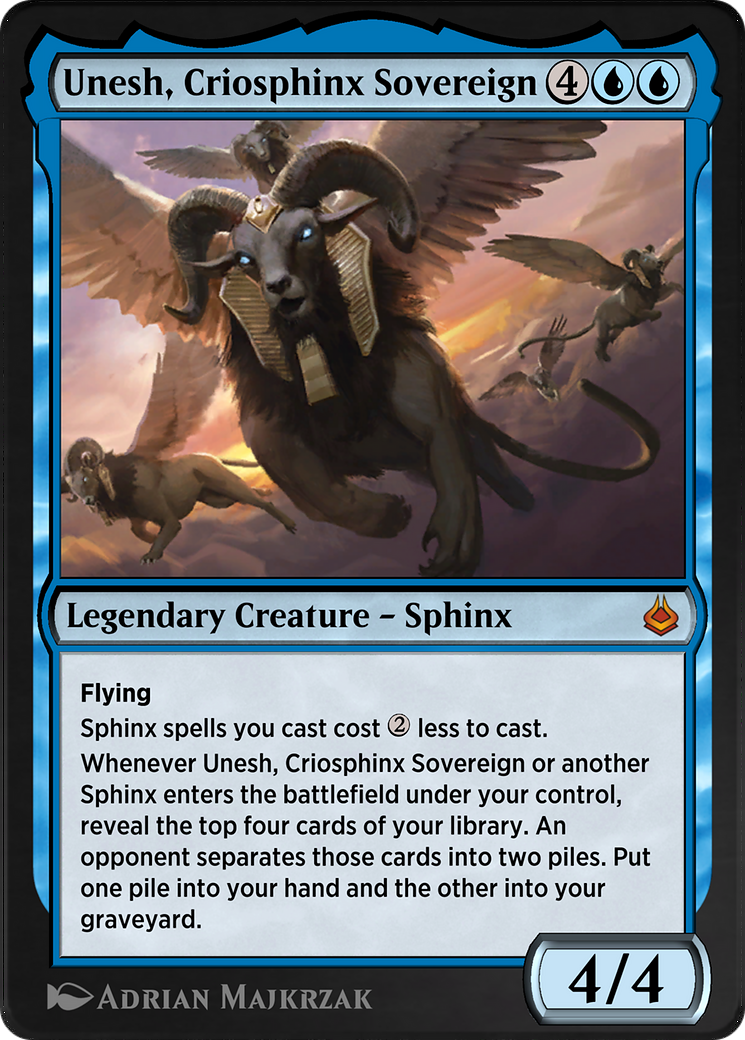 Unesh, Criosphinx Sovereign  [Amonkhet Remastered]
