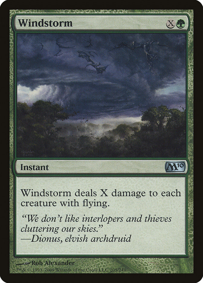 Windstorm [Magic 2010] Foil